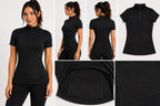 Camiseta Moldea cuello Alto PowerFit