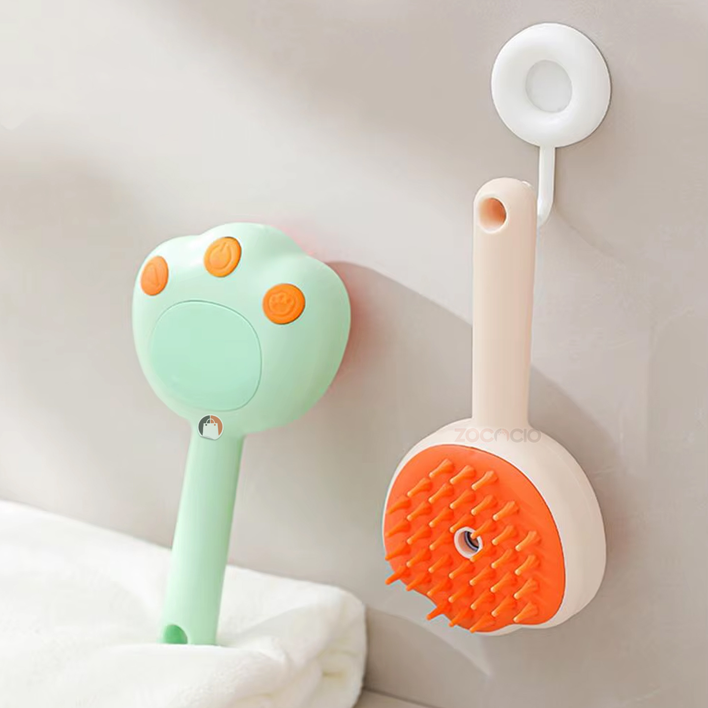 Cepillo Aseo Para Gatos Y Perros Pulveri