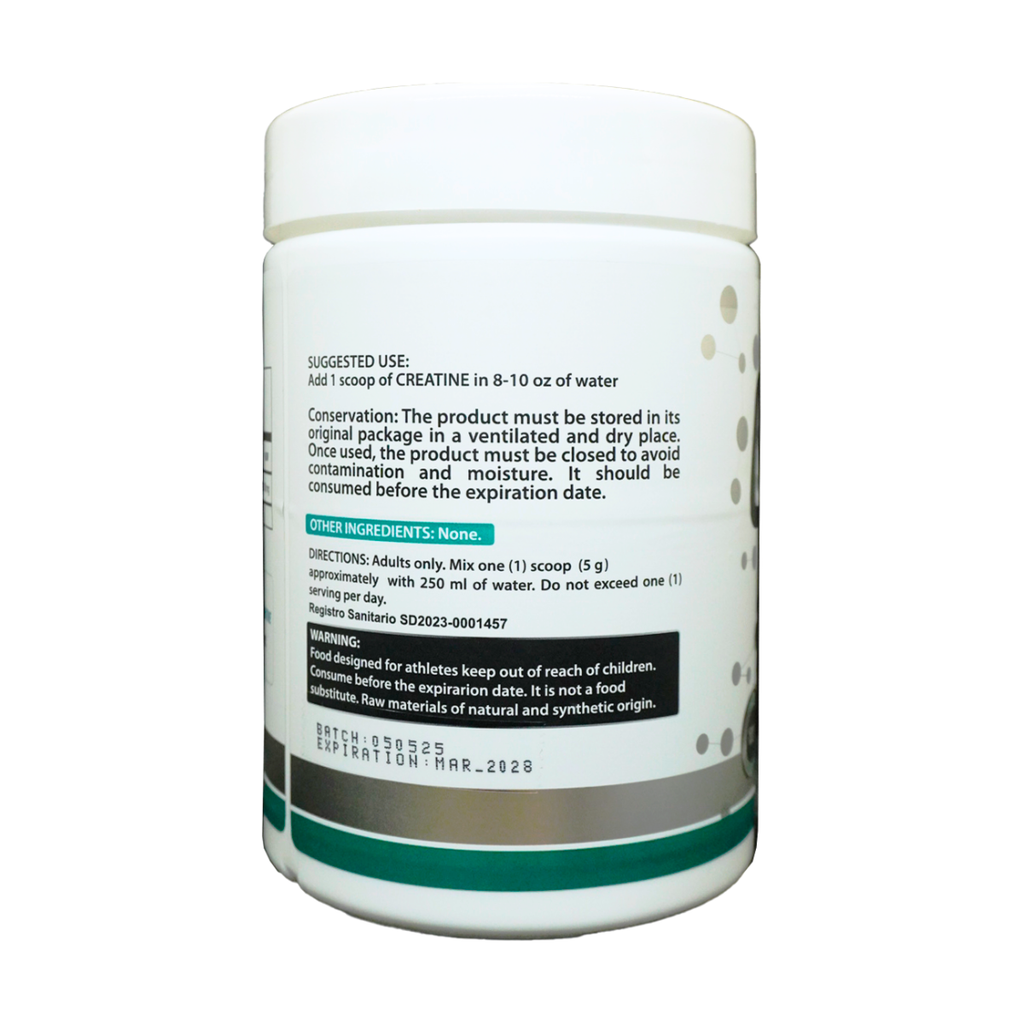 CREATINA MONOHIDRATADA x 500g