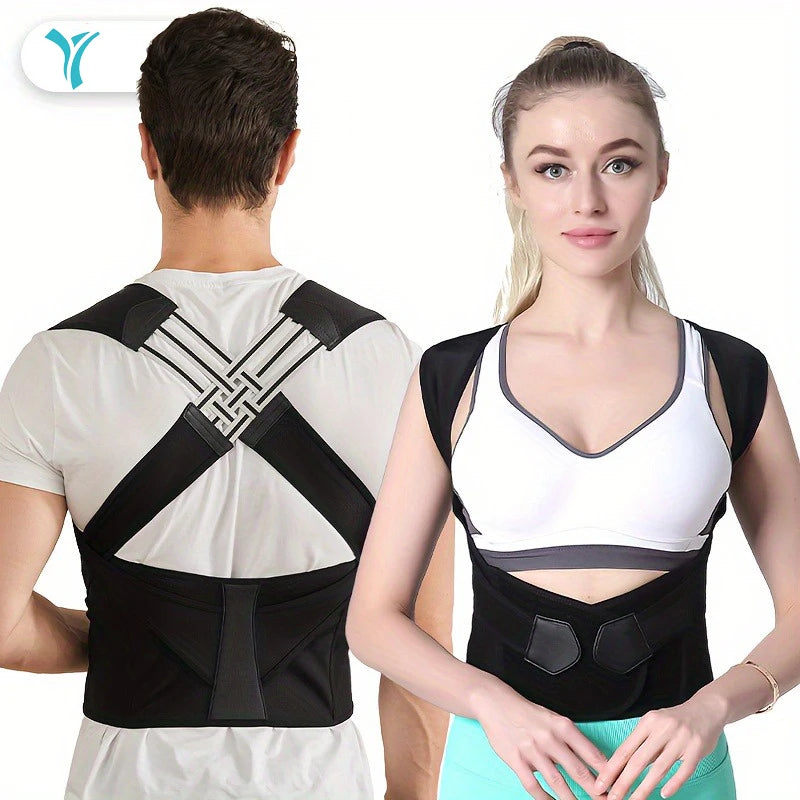 Corrector de Postura Ajustable – Soporte Lumbar para Hombre y Mujer